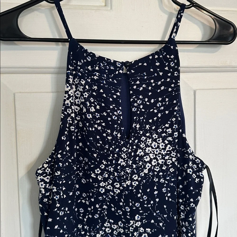 Fortune and Ivy navy and white floral dress size medium women’s - Picture 5 of 5